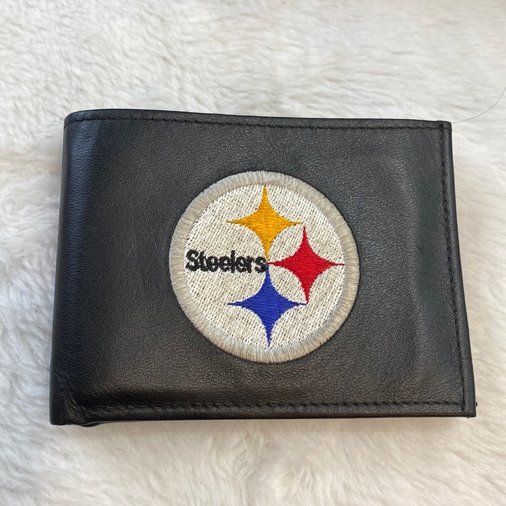 Men’s Pittsburgh Steelers Genuine Leather Wallet